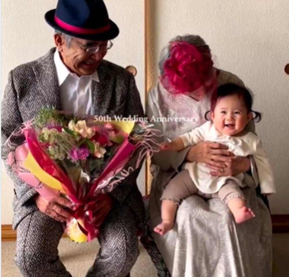 にこやかな写真（＠rim_amuroさんより提供）