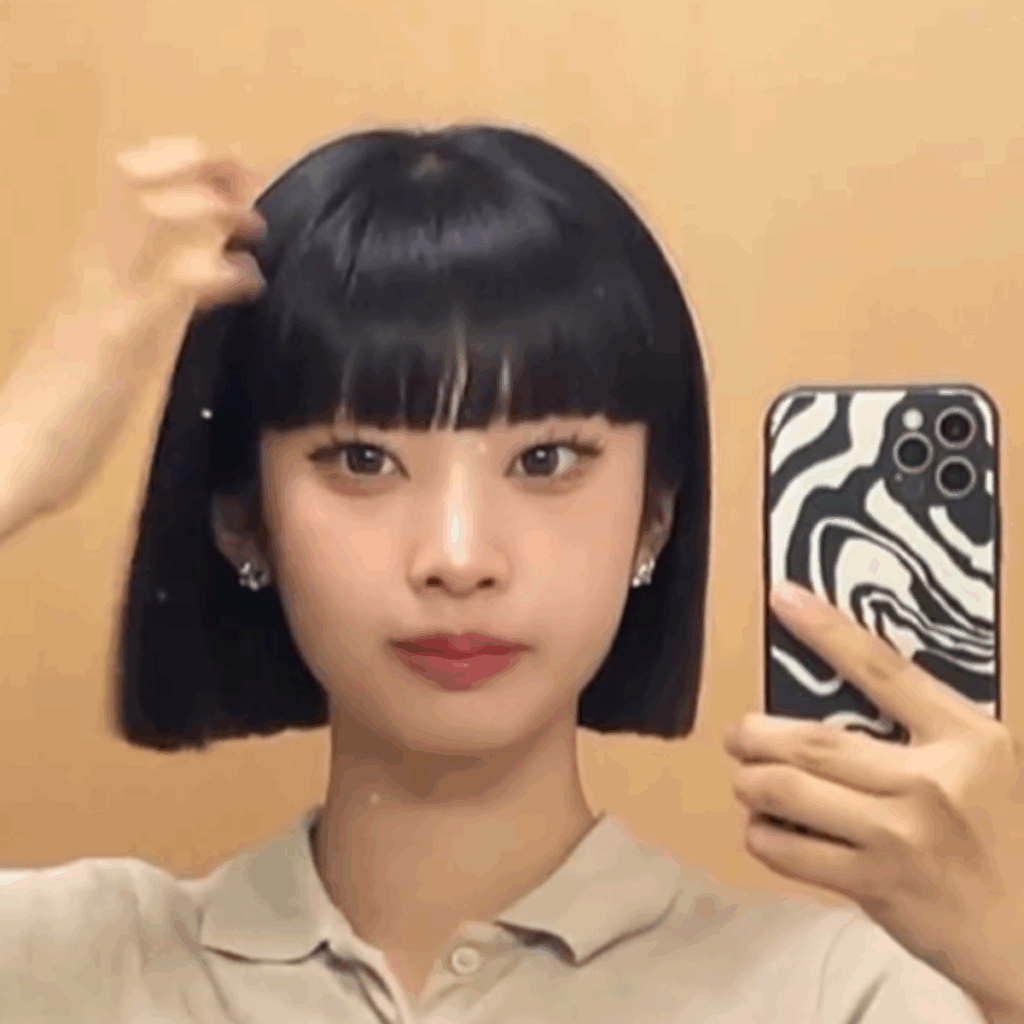 切れ長の一重を活かしたメイク（＠sabon_246さんより提供）