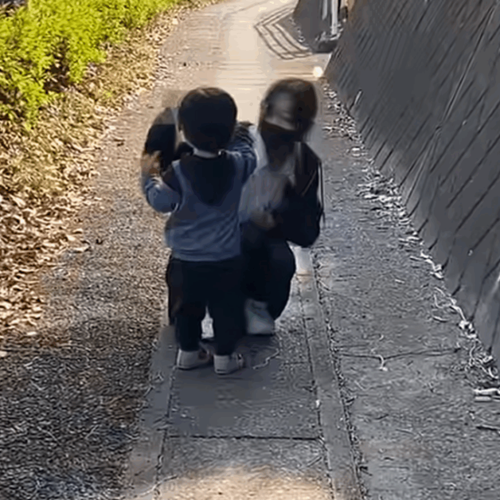 頑張って走ったね（@Itukinchiさんより提供）