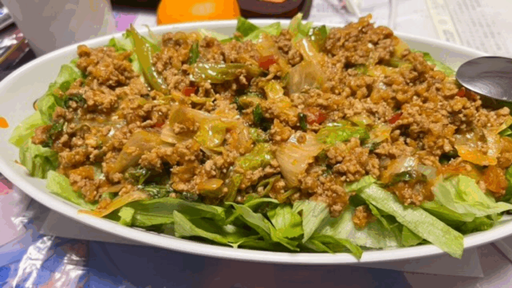 旦那さんが作ったタコライス（@datemaki_oicさんより提供）