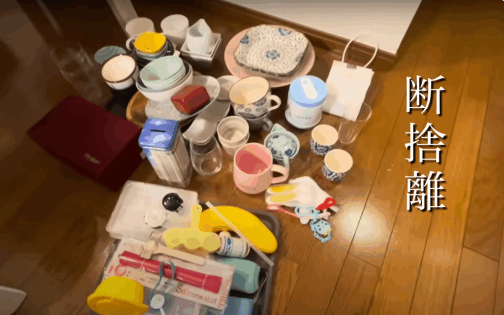 食器などを整理（@tokino_kurashiさんより提供）