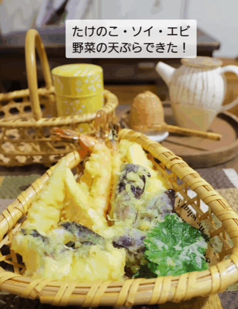 旬のとれたて食材を活かした料理（@slow.life.worksさんより提供）