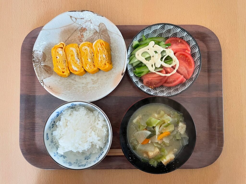 おばあちゃんの作った食事（＠seikubuさんより提供）