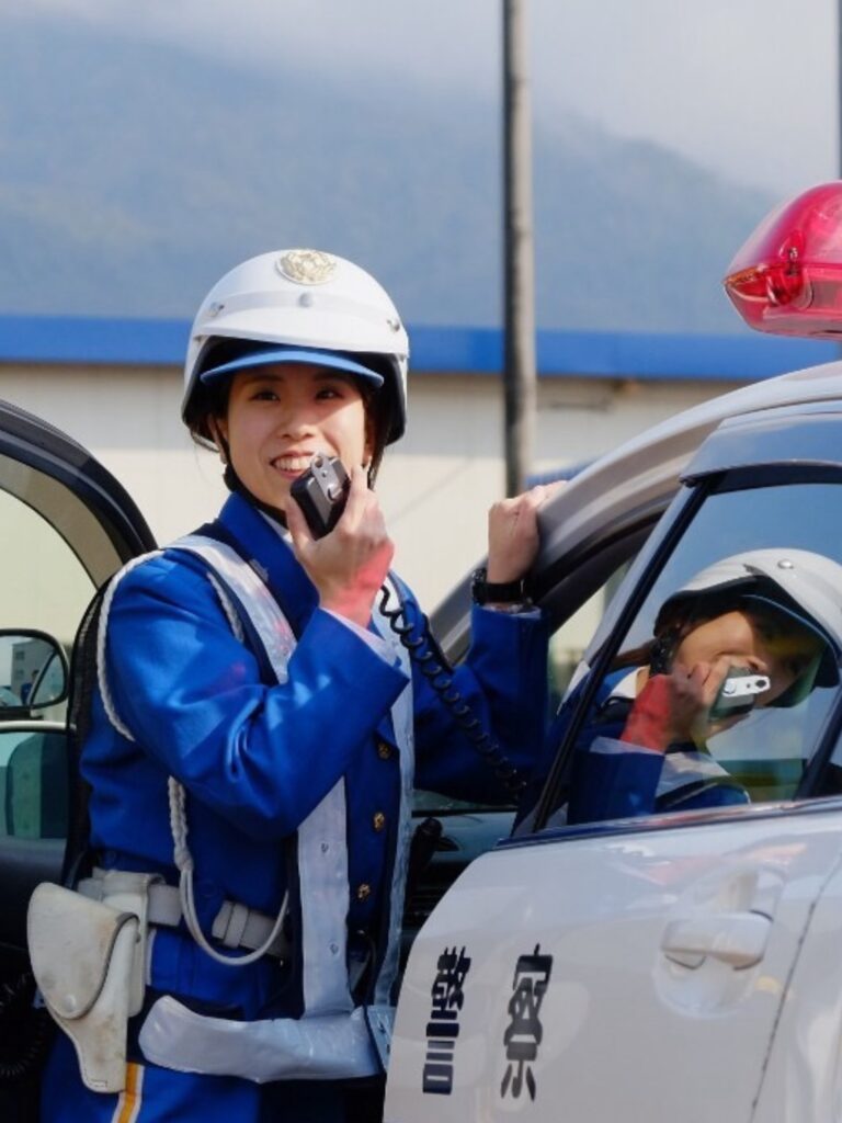 警察官だった頃②（＠chanmina_lineさんより提供）