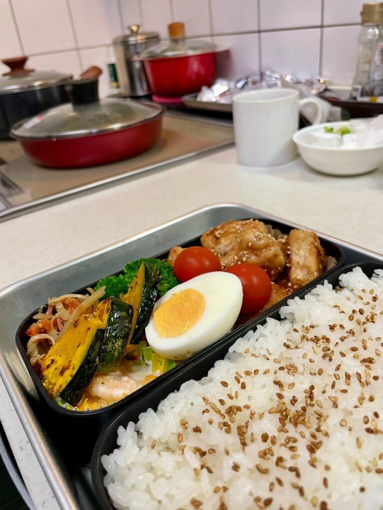 お父さんの作ったお弁当②（＠oyajino.bentoさんより提供）