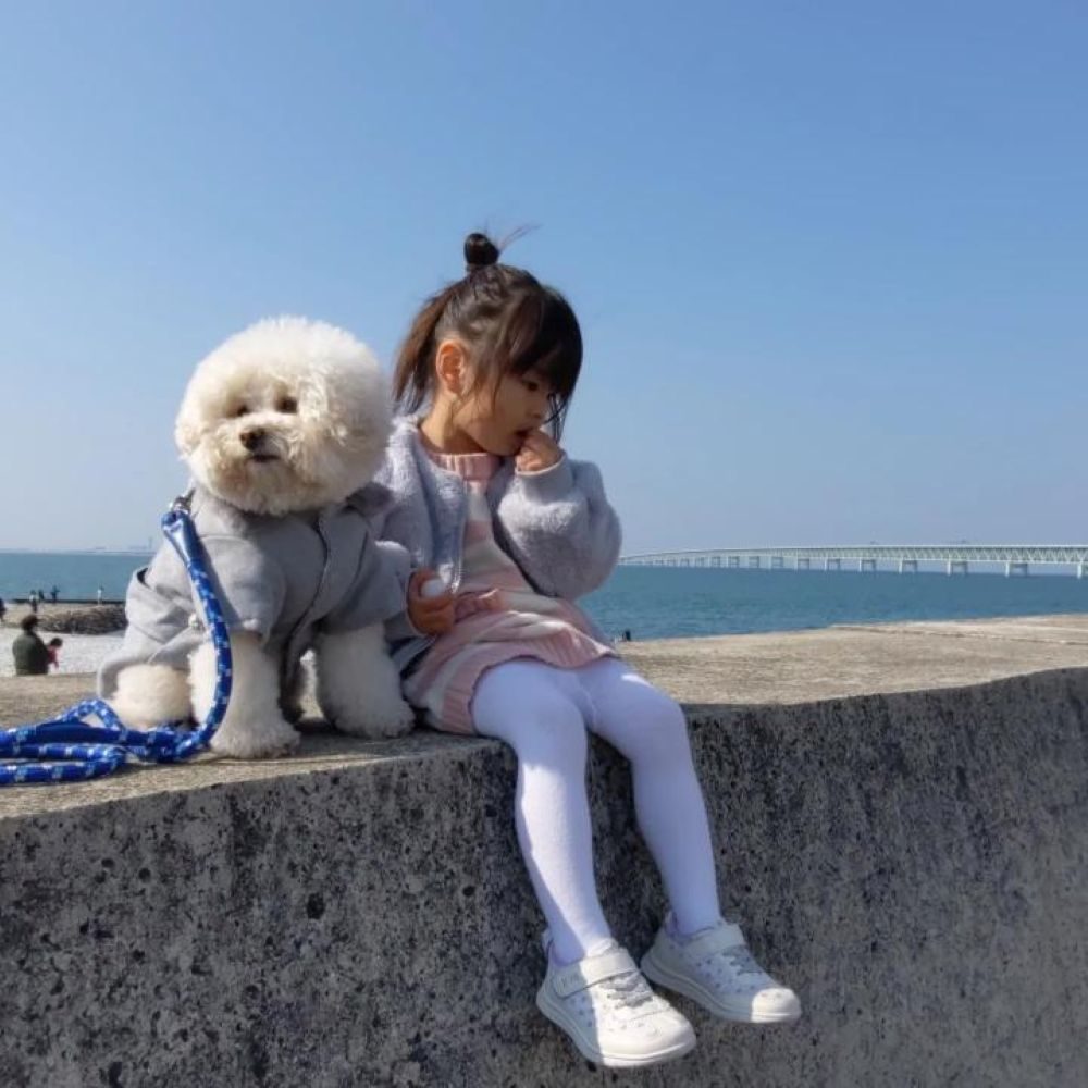 ぷぷくんと娘さん（＠pupuch0114さんより提供）