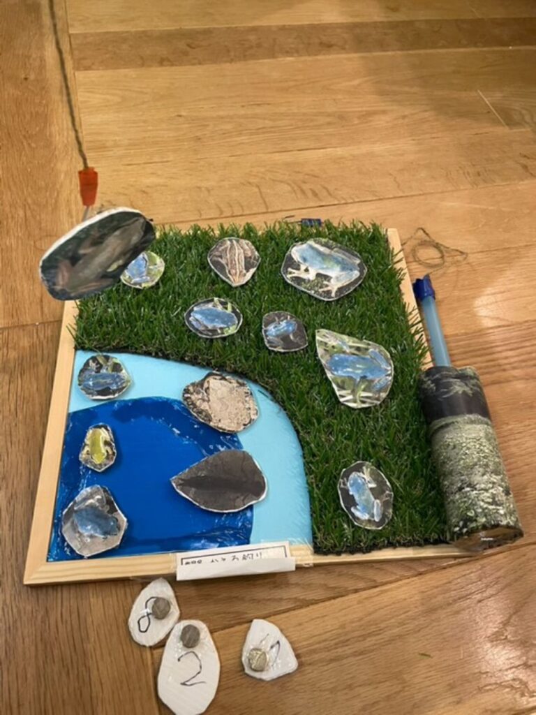 夏休みの自由研究作品⑤（＠yamagoya_nekonakamaさんより提供）