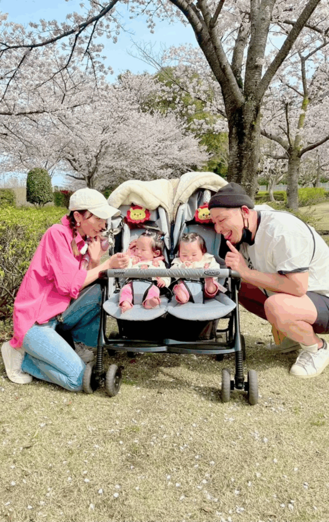 渡辺さん家族（＠beteran_funin_chiryoさんより提供）