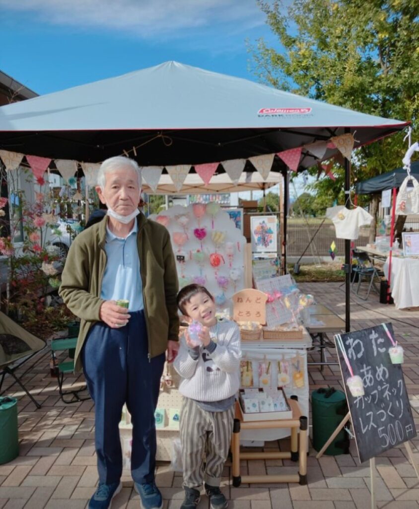 おじいちゃんと②（＠tororo0310さんより提供）