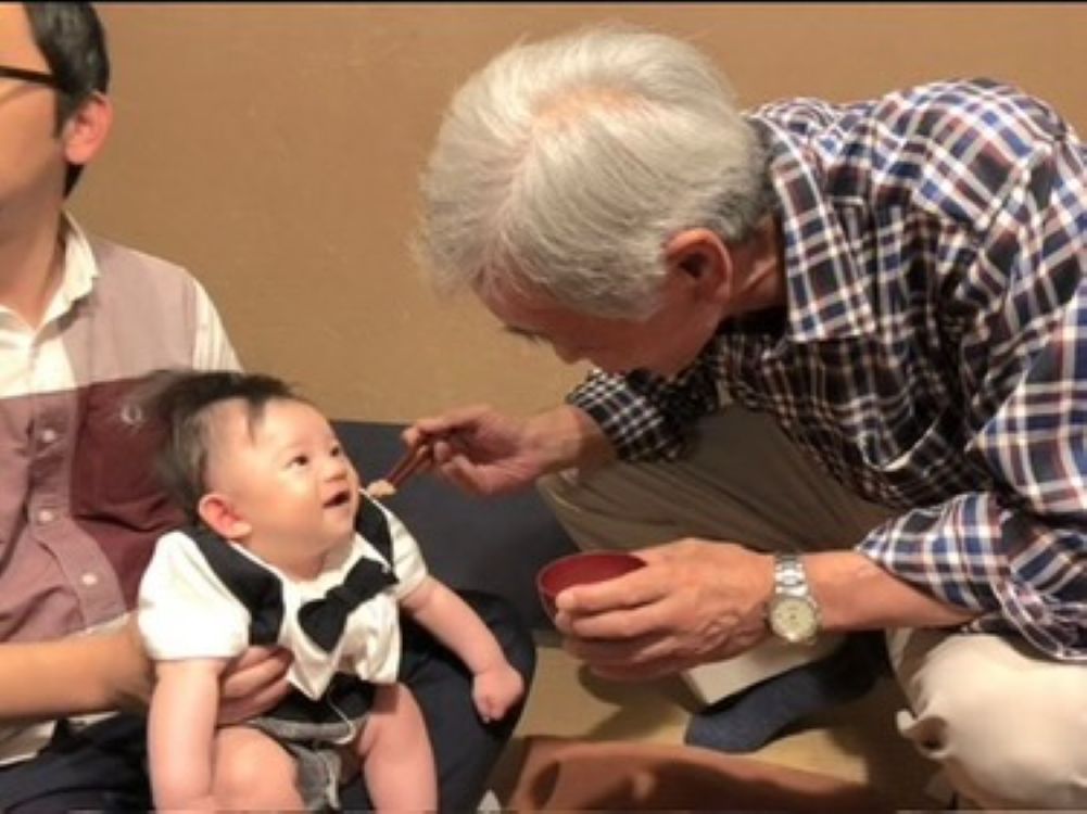 おじいちゃんと①（＠tororo0310さんより提供）