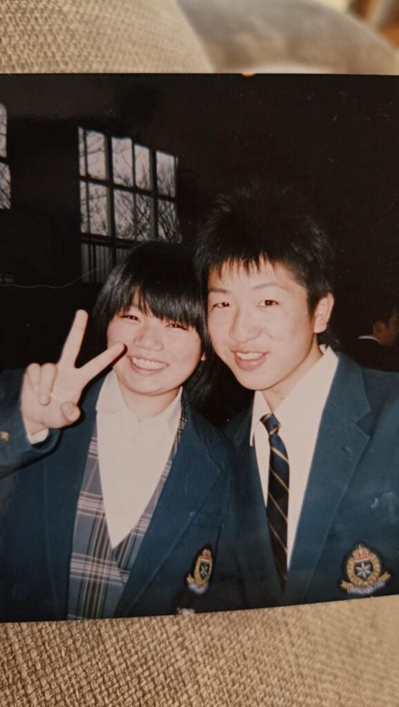 学生の頃（＠chigusa_lucu_cookieさんより提供）