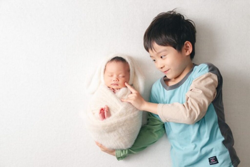 妹さんが生まれた時（＠iam_choc745さんより提供）