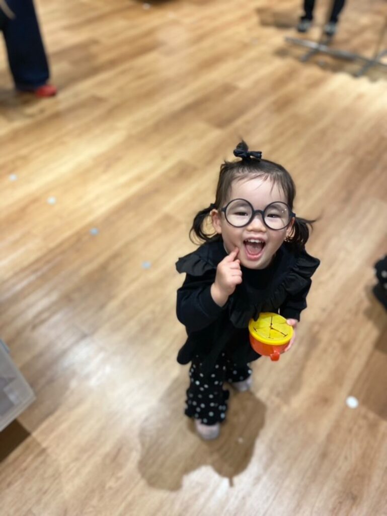 普段の娘さんの様子①（@yo43tktn35さんより提供）