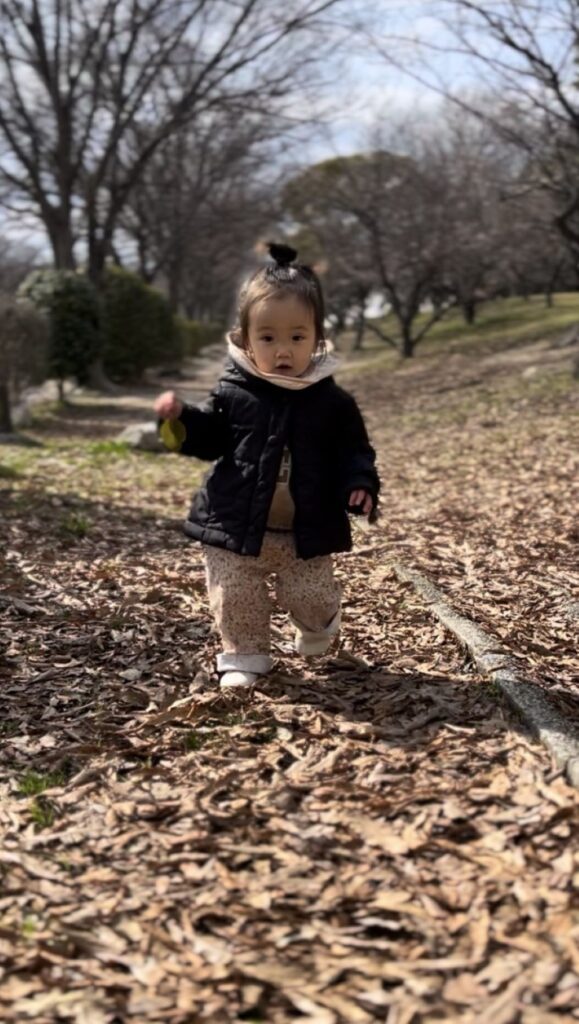 歩いている様子（＠chiemrry46lさんより提供）