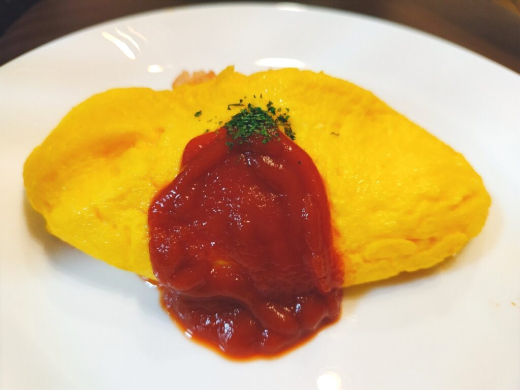 母の日に作ったオムライス（@appleashutoさんより提供）