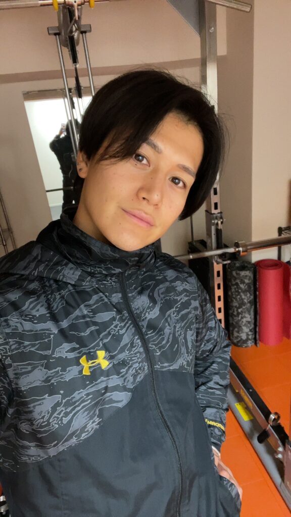 パーソナルトレーナーとして活動中（AKIHIROさんより提供）