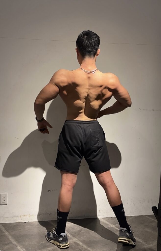 筋トレ後の様子④（＠ayufitnessさんより提供）