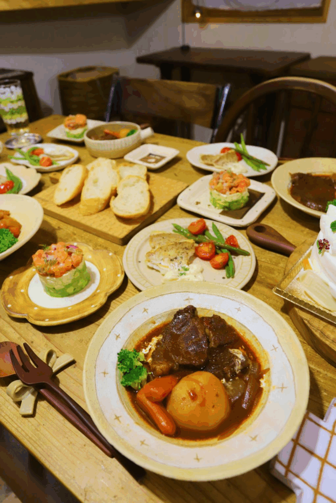 まるでレストラン！（@slow.life.worksさんより提供）