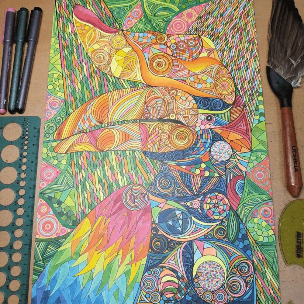 見た人が楽しく元気になるように（@yagyu_naoさんより提供）