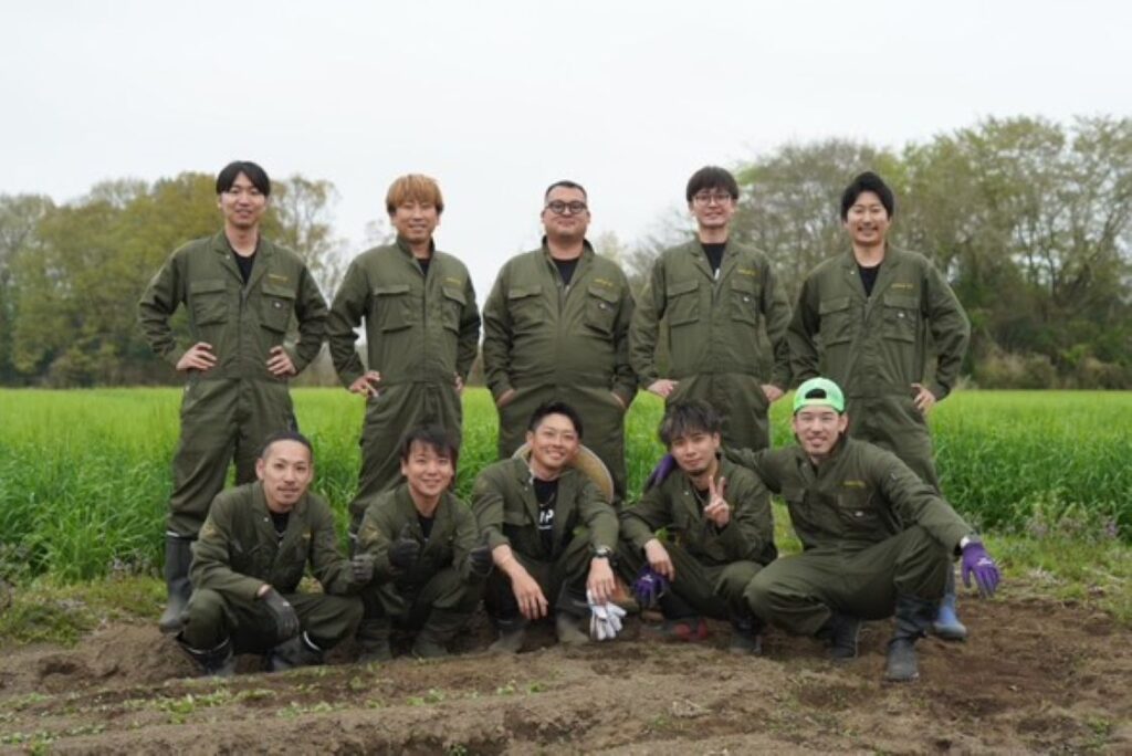 農業を始めた10人（＠fjp_fujiokaさんより提供）