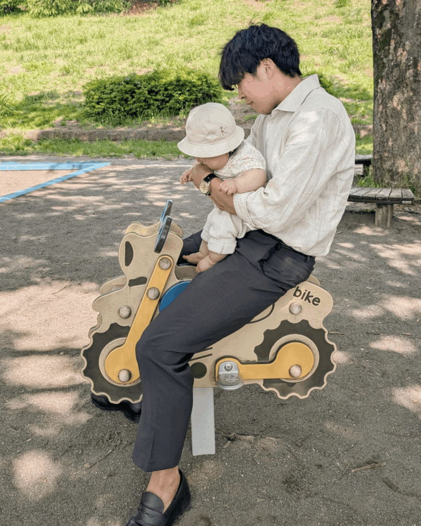 パパさんと一緒に（@ivy_ivy.coさんより提供）