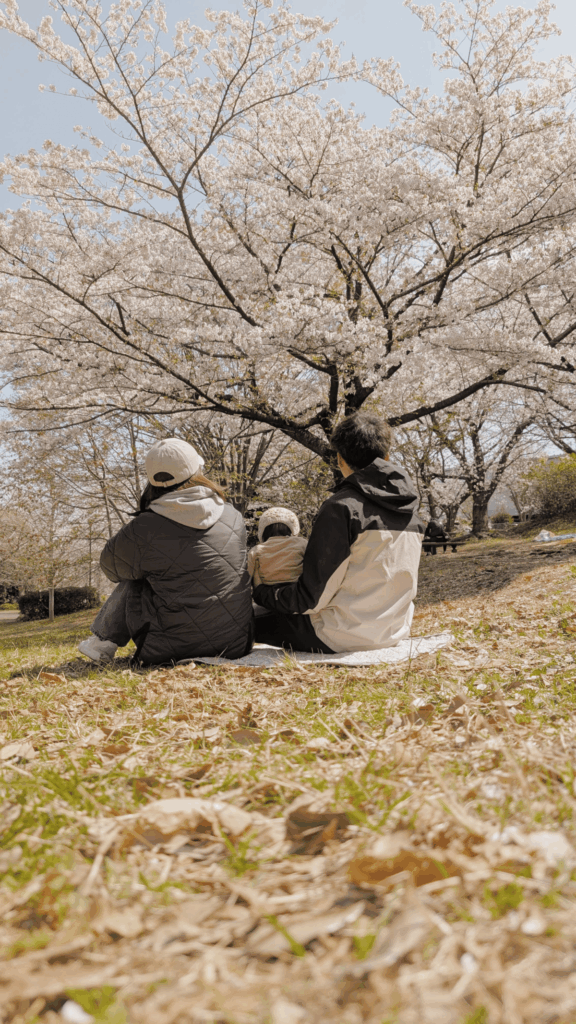 家族でお花見（@ivy_ivy.coさんより提供）