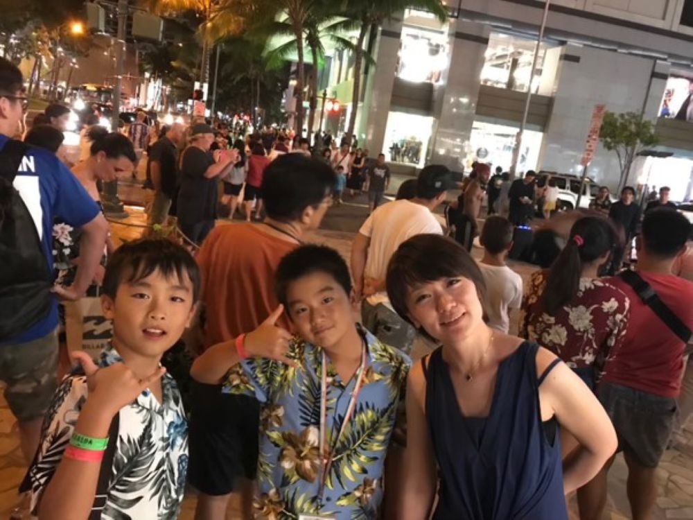 息子さんと③（大谷さんより提供）