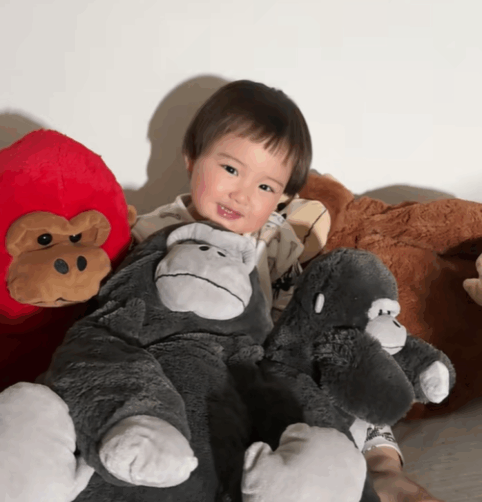 普段の息子さんの様子②（@osushi19さんより提供）