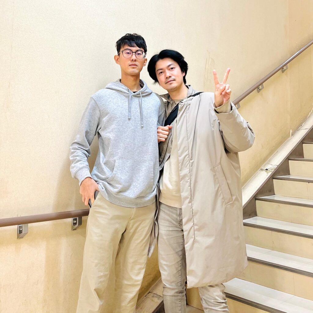 パパさんと息子さん（＠tsunoshuさんより提供）