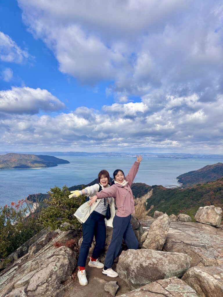 まなさんとひなさんの様子