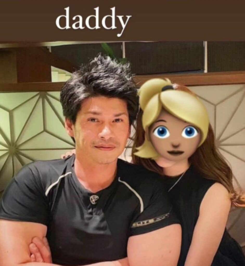 お父さん③（＠chiyona88さんより提供）