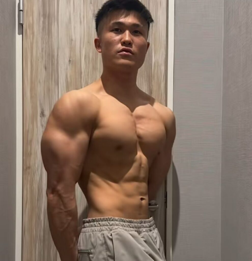 筋トレ後の様子②（＠ayufitnessさんより提供）