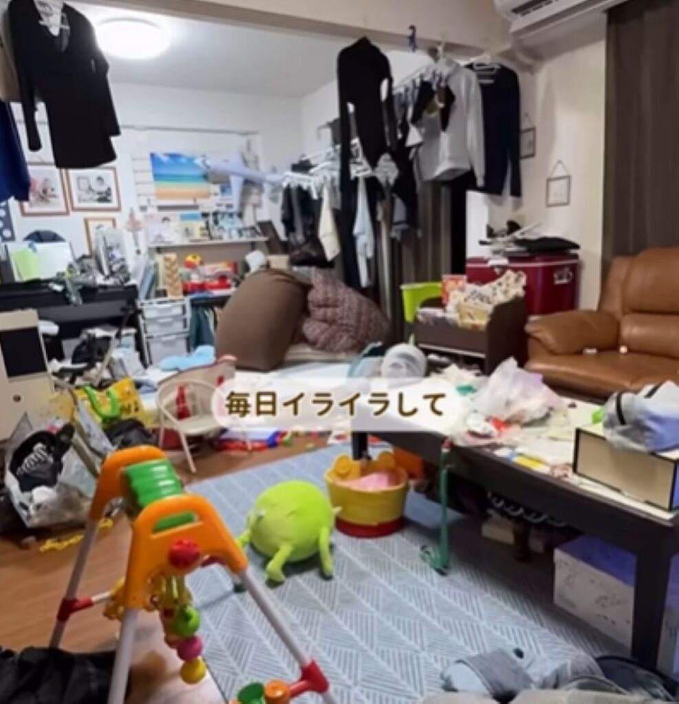 イライラしてしまう毎日（＠yun_home_gsmさんより提供）