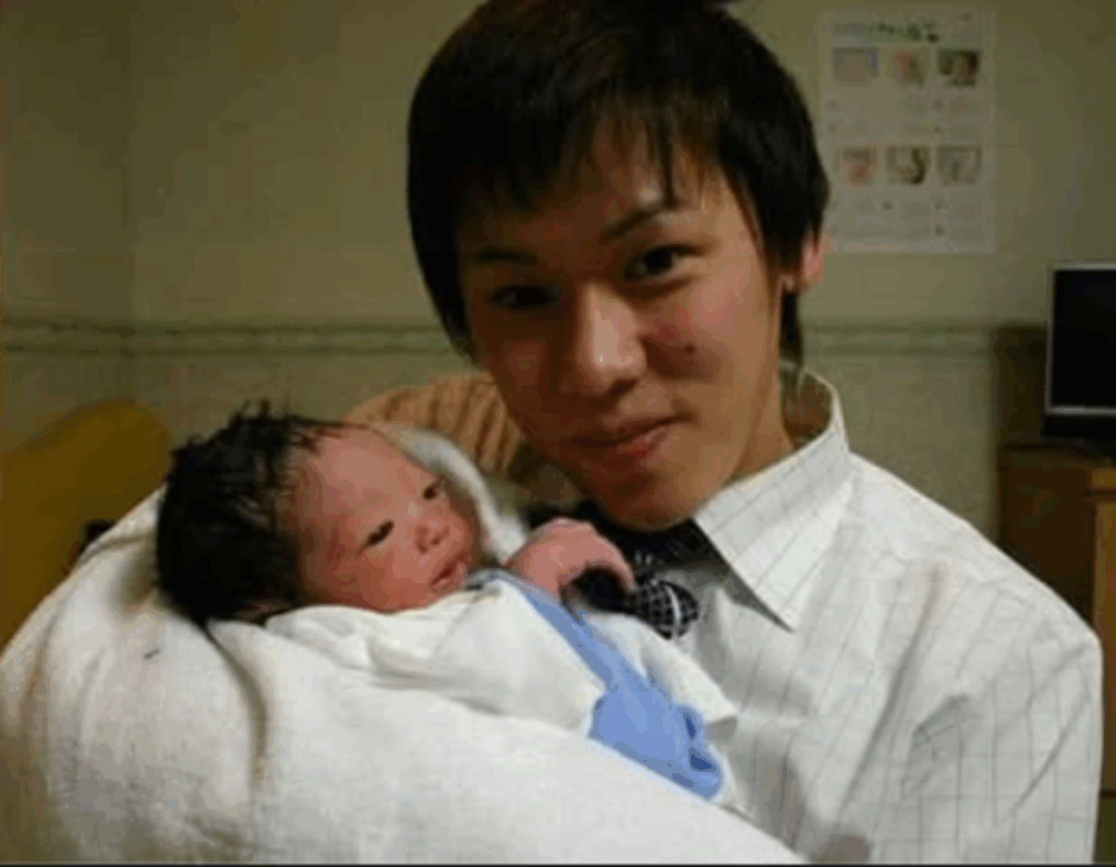 生まれたばかりのときに…（@shimo.abcさんより提供）