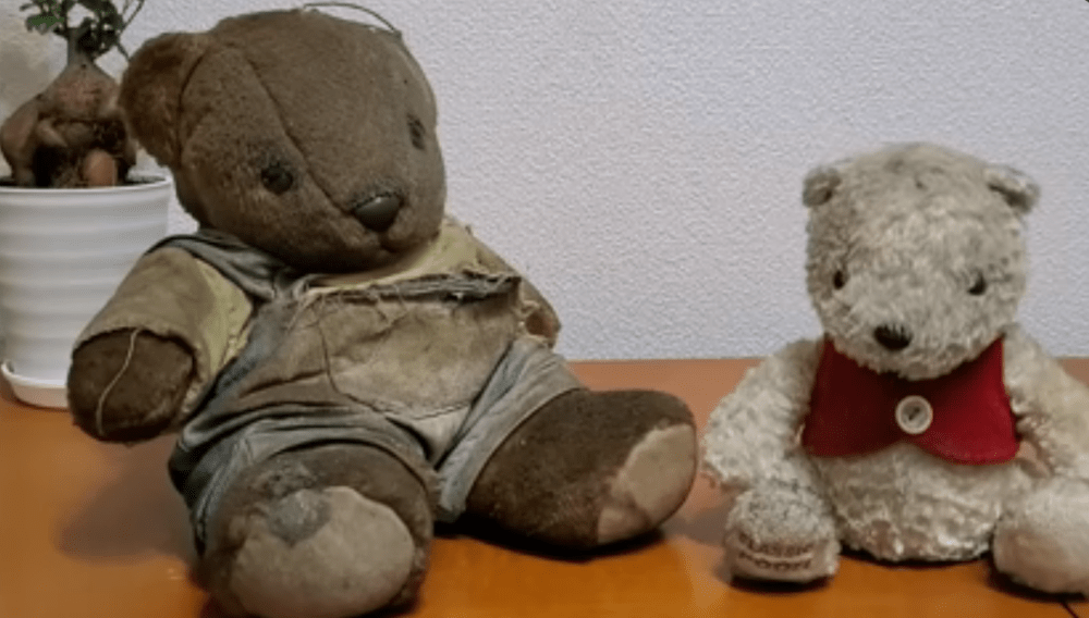真っ黒に汚れたぬいぐるみたちが…？（@8796pandaさんより提供）