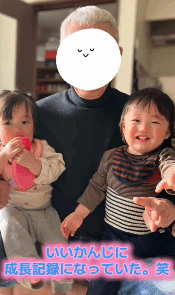 記念撮影が愛情と成長の軌跡に（@danee0129さんより提供）
