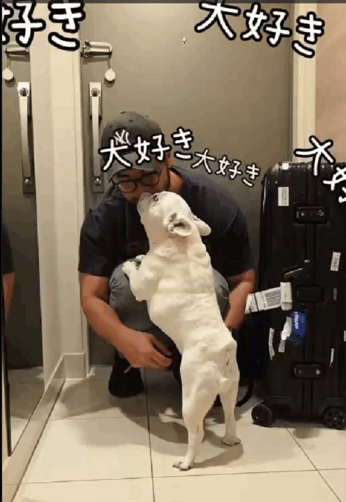 1週間ぶりの再会（@yamawaki.lifeさんより提供）