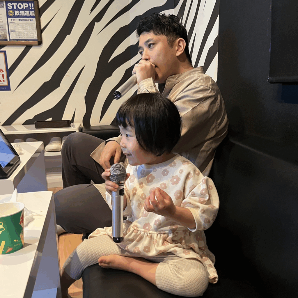 【実際の写真２枚】　パパのアイデア