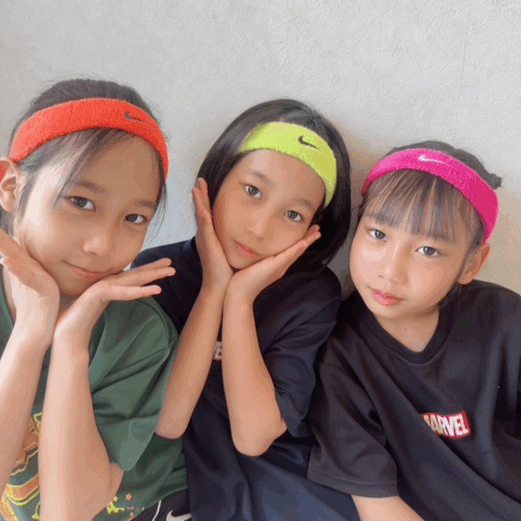 バスケ少女に成長（＠k.s.n.basketballさんより提供）