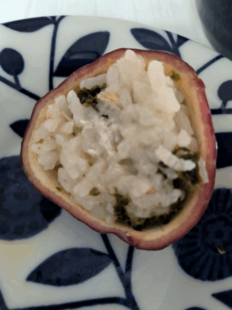 パッションフルーツご飯（@wa.akiko326さんより提供）