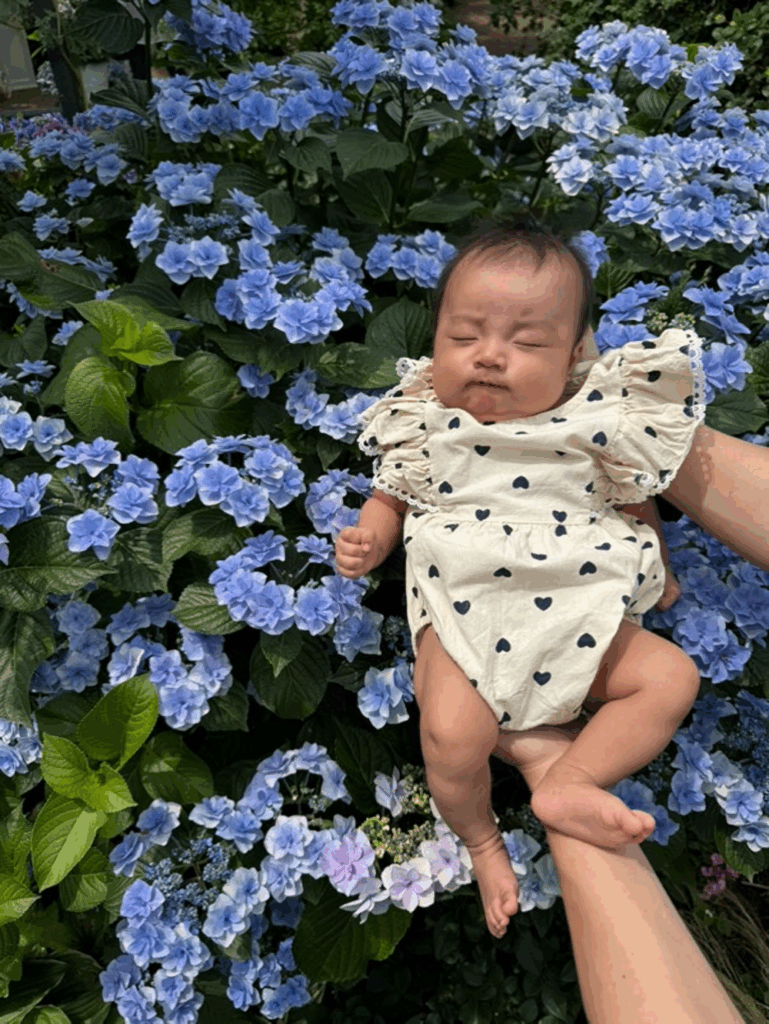 赤ちゃんの写真④（＠_yuk1125さんより提供）