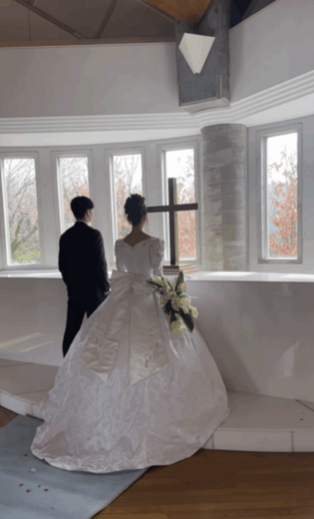 前撮りの日の様子①（@b.i.b.i33さんより提供）