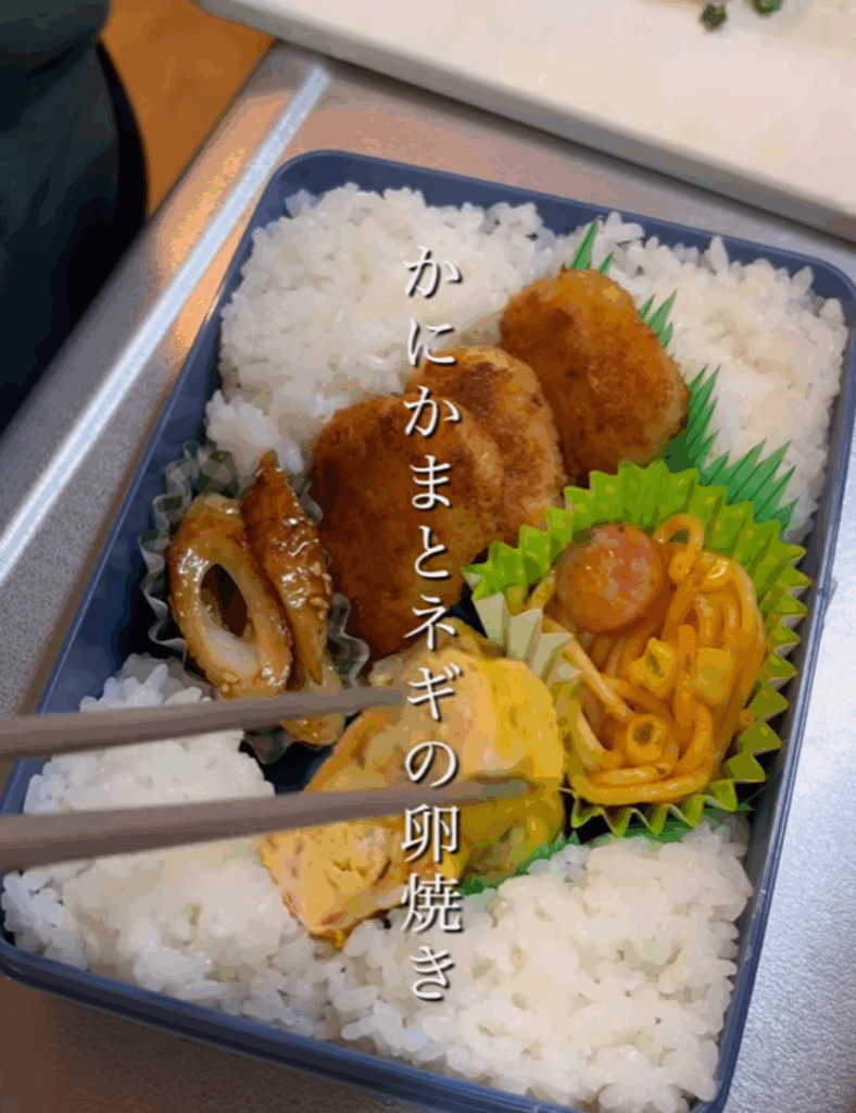 センスが光るお弁当の詰め方（@obento.786さんより提供）