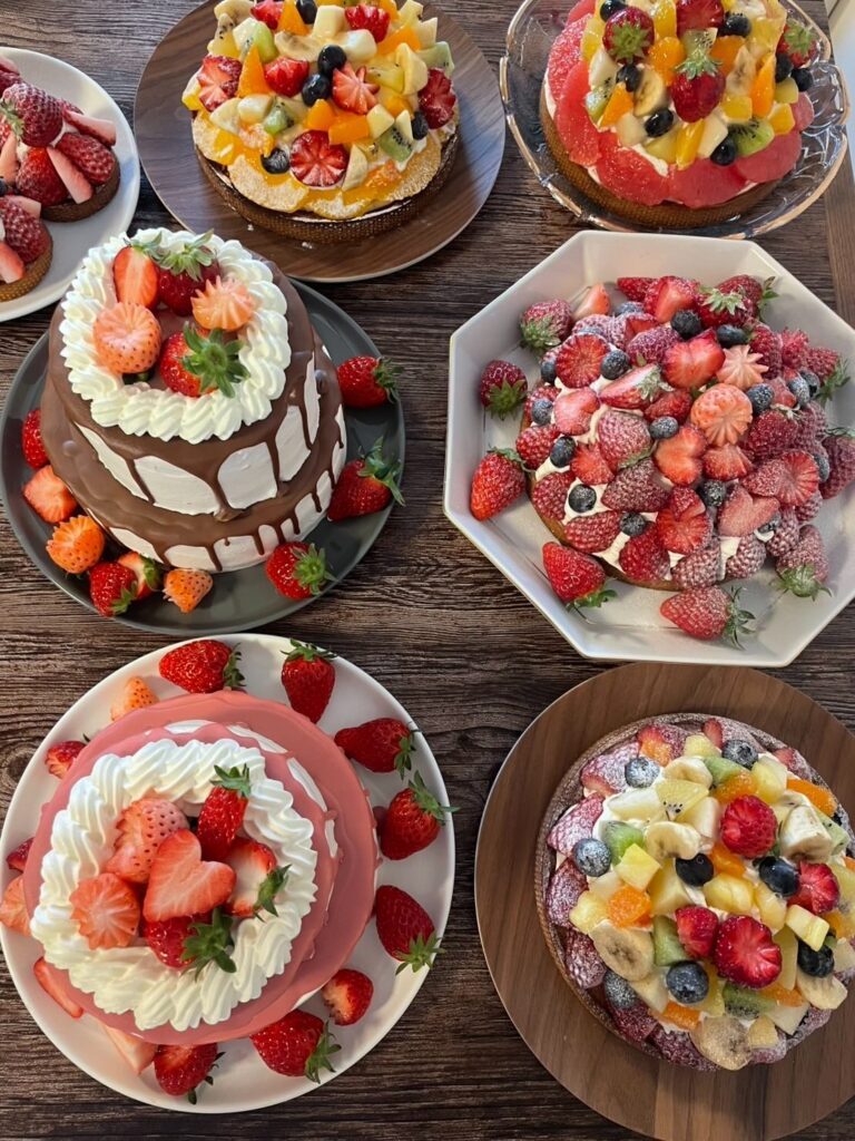 カラフルなスイーツたち！（＠kenji.noujimaさんより提供）