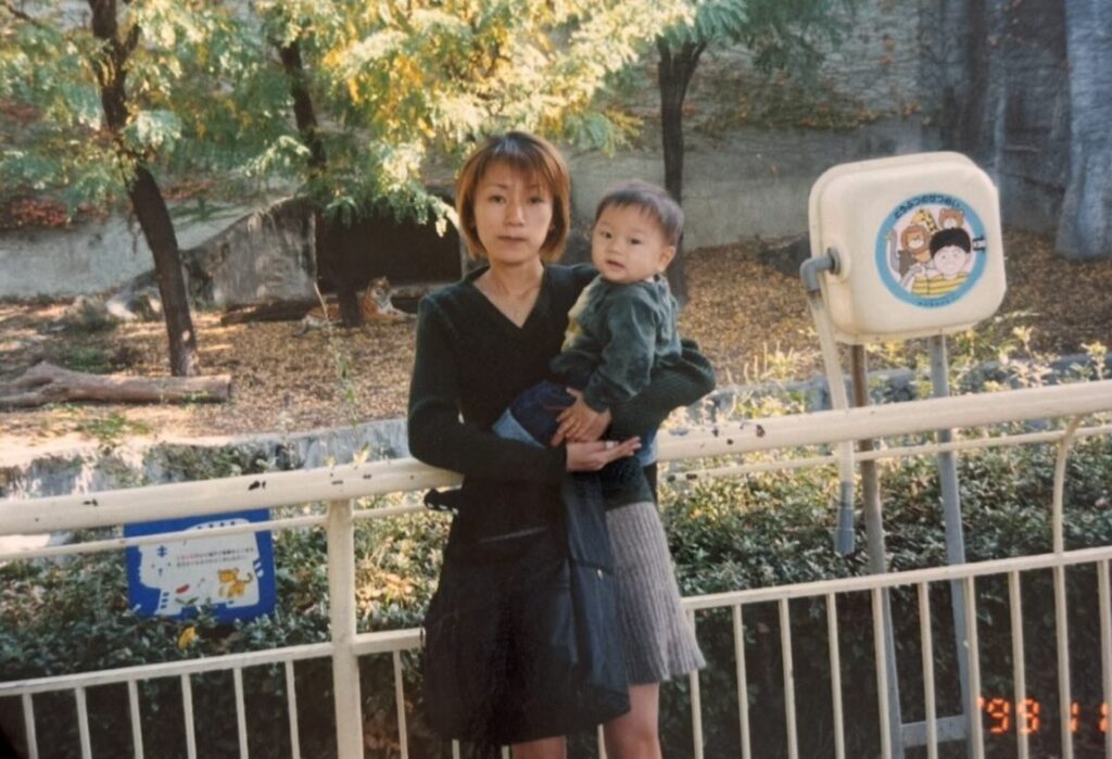 お子さんと（＠ten__gin__suiさんより提供）