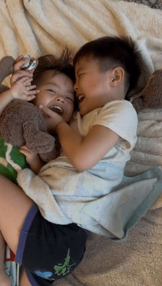 お兄ちゃんと妹さん④（＠minchu0722さんより提供）