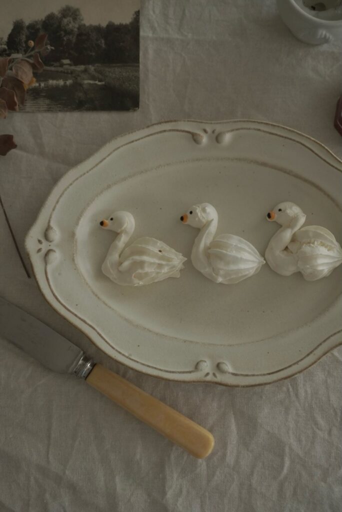 白鳥のメレンゲクッキー⑥（＠mmny_09さんより提供）