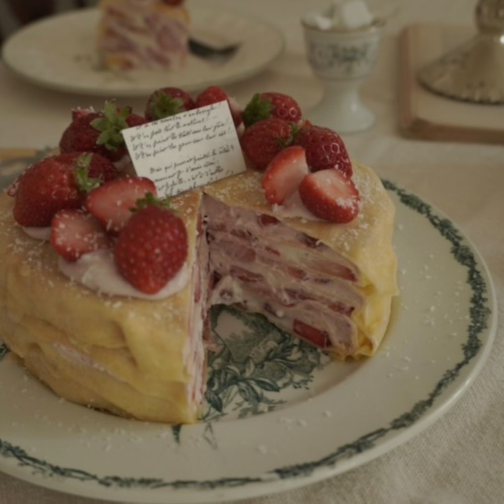 手作りのケーキ（＠mmny_09さんより提供）