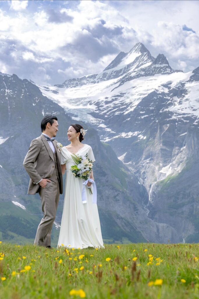 結婚式の前撮り①（＠nana_sato_wdさんより提供）