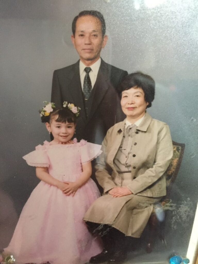 両親と（＠erincogram_さんより提供）